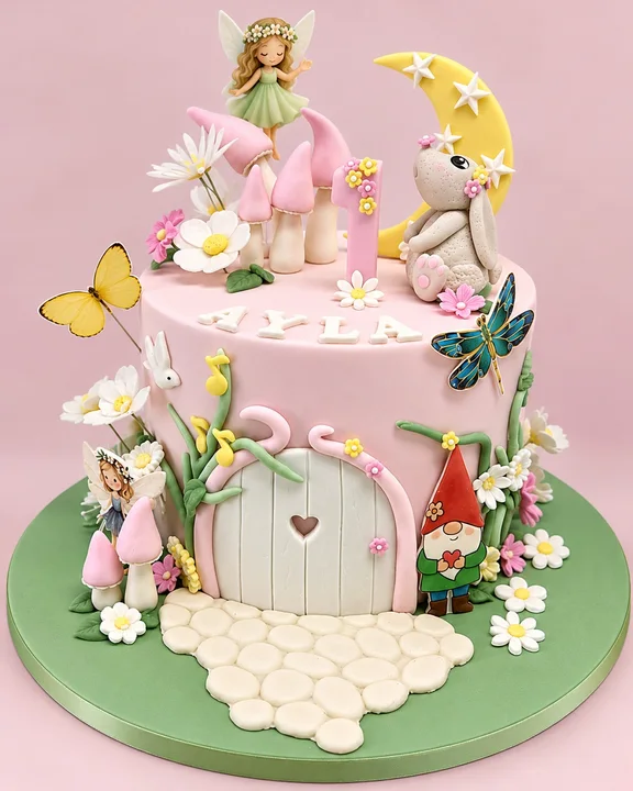 A magical fairyland adventure for Ayla's 1st Birthday,
#odettescakesandcookies
#birthdaycakesperth
#perthbirthdaycakes
#1stbirthdaycake